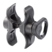 Picture of Magpul Industries Forward Sling Mount  Dedicated Fit For Mossberg 590A1 Models With Factory Extended Magazine Tube And Will Not Fit Other Mossberg Models  Melonite Treated Steel  Black MAG493-BLK