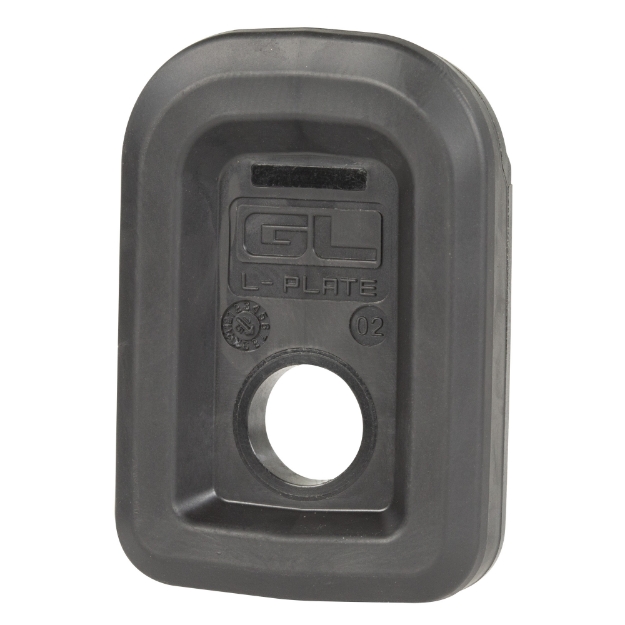 Picture of Magpul Industries GL L-Plate  Fits PMAG 17 GL9 And PMAG 15 GL9  Replaces Original PMAG GL9 Floor Plate  Reinforced Polymer With Rubber Overmold  3 Pack  Black MAG567-BLK