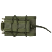 Picture of High Speed Gear Double Decker TACO  Dual Magazine Pouch  Molle  Fits (1) Rifle Magazine and (1) Pistol Magazine  Hybrid Kydex and Nylon  Olive Drab Green 11DD00OD