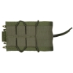 Picture of High Speed Gear Double Decker TACO  Dual Magazine Pouch  Molle  Fits (1) Rifle Magazine and (1) Pistol Magazine  Hybrid Kydex and Nylon  Olive Drab Green 11DD00OD