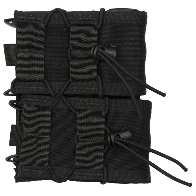 Picture of High Speed Gear Double Rifle TACO  Dual Magazine Pouch  Molle  Fits Most Rifle Magazines  Hybrid Kydex and Nylon  Black 11TA02BK