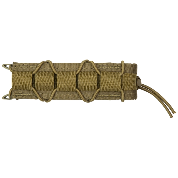 Picture of High Speed Gear Extended Pistol TACO LT  Single Magazine Pouch  Molle  Fits Most PCC Magazines  Hybrid Kydex and Nylon  Coyote Brown 11EX00CB