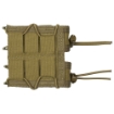Picture of High Speed Gear Pistol TACO  Double Magazine Pouch  Molle  Fits Most Pistol Magazines  Hybrid Kydex and Nylon  Coyote Brown 11PT02CB