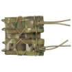 Picture of High Speed Gear Pistol TACO  Double Magazine Pouch  MOLLE  Fits Most Pistol Magazines  Hybrid Kydex and Nylon  Multicam 11PT02MC