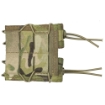 Picture of High Speed Gear Pistol TACO  Double Magazine Pouch  MOLLE  Fits Most Pistol Magazines  Hybrid Kydex and Nylon  Multicam 11PT02MC