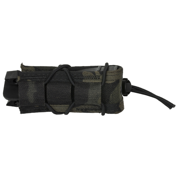 Picture of High Speed Gear Pistol TACO  Single Magazine Pouch  Molle  Fits Most Pistol Magazines  Hybrid Kydex and Nylon  Multicam Black 11PT00MB