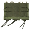 Picture of High Speed Gear Pistol TACO  Triple Magazine Pouch  MOLLE  Fits Most Pistol Magazines  Hybrid Kydex and Nylon  Olive Drab Green 11PT03OD