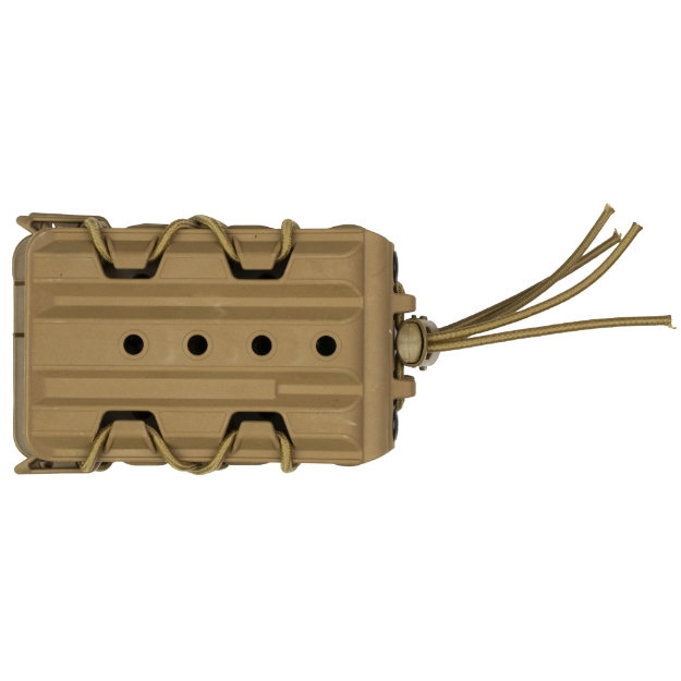 Picture of High Speed Gear Polymer Taco X2R  Double Magazine Pouch  Molle  Fits Most AR 15 Magazines  Polymer Construction  Coyote Brown 162R01CB
