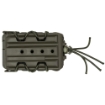 Picture of High Speed Gear Polymer Taco X2R  Double Magazine Pouch  Molle  Fits Most AR 15 Magazines  Polymer Construction  Olive Drab Green 162R01OD