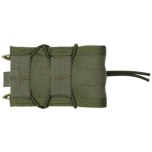 Picture of High Speed Gear Rifle TACO  Single Magazine Pouch  MOLLE  Fits Most Rifle Magazines  Hybrid Kydex and Nylon  Olive Drab Green 11TA00OD