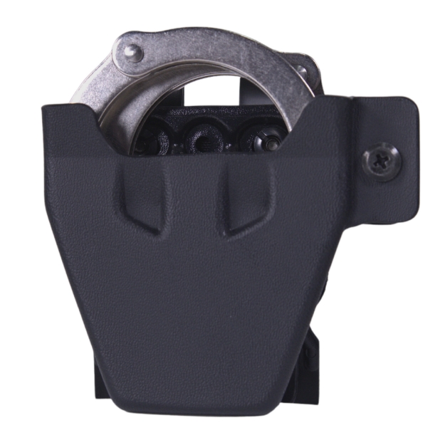 Picture of High Speed Gear Uniform Line  Handcuff Holster  For S&W Chained Handcuff  PLM Belt Mounted  Black  Kydex 42DC1CBK