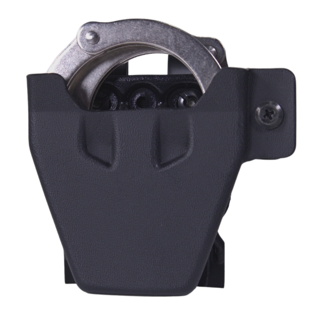 Picture of High Speed Gear Uniform Line  Handcuff Holster  For S&W Hinged Handcuff  Fits MOLLE/Belt  Black  Kydex 42DCSHBK