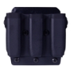 Picture of High Speed Gear Uniform Line  Triple Mag Pouch  Size 2  Black  Fits MOLLE or Belt  Kydex  Universal Clip Mount 42P203BK