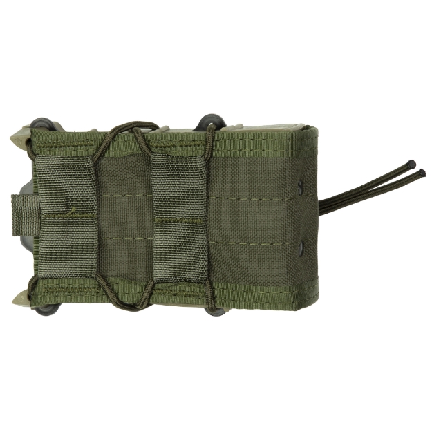 Picture of High Speed Gear X2R TACO  Dual Magazine Pouch  Molle  Fits Most Rifle Magazines  Hybrid Kydex and Nylon  Olive Drab Green 112R00OD
