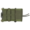 Picture of High Speed Gear X2RP TACO  Dual Rifle Magazine Pouch  Molle  Fits Most Rifle Magazines  Single Pistol Magazine Pouch  Fits Most Pistols Magazines  Hybrid Kydex and Nylon  Olive Drab Green 112RP0OD