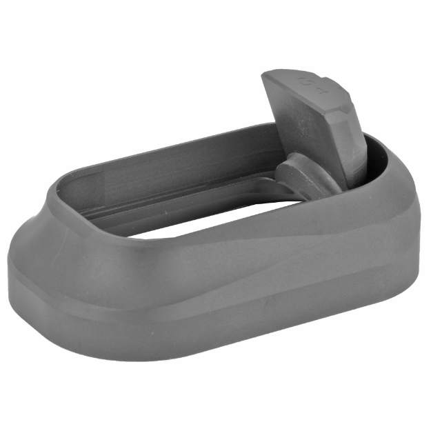 Picture of Taran Tactical Innovation Aluminum Competition Mag Well  For Glock 17/22/34/35 Gen 4  Flat Black Finish GMW4-A00