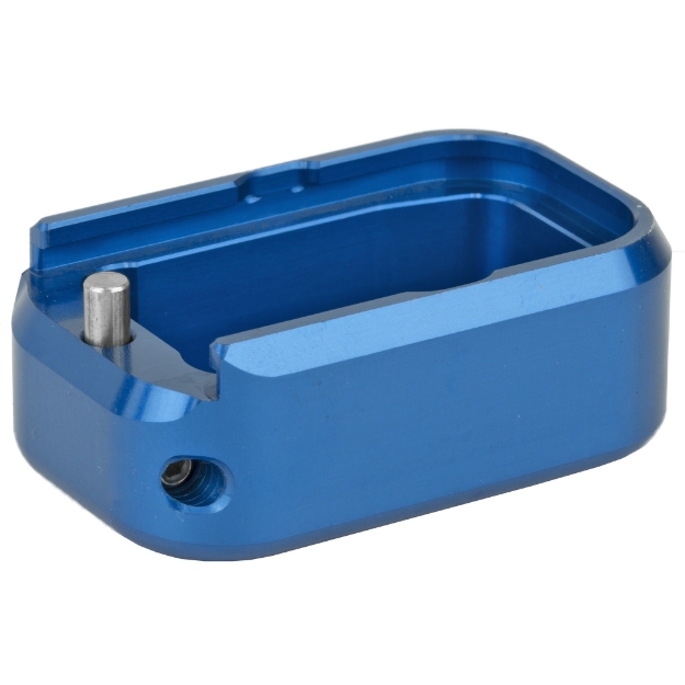 Picture of Taran Tactical Innovation Base Pad  For Glock 17/22  +3/+4  Small  Blue Finish GBP940-002