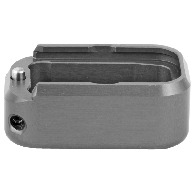 Picture of Taran Tactical Innovation Base Pad  For Glock 17/22  +3/+4  Small  Titanium Gray Finish GBP940-005