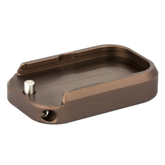 Picture of Taran Tactical Innovation Base Pad For Glock +0  9/40 Double Stack  Coyote Bronze Finish GBP940-6S
