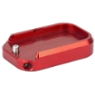 Picture of Taran Tactical Innovation Base Pad For Glock +0  9/40 Double Stack  Red Finish GBP940-3S
