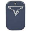 Picture of Taran Tactical Innovation Base Pad For Glock +0  9/40 Double Stack  Titanium Blue Finish GBP940-4S