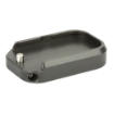 Picture of Taran Tactical Innovation Base Pad For Glock +0  9/40 Double Stack  Titanium Gray Finish GBP940-5S