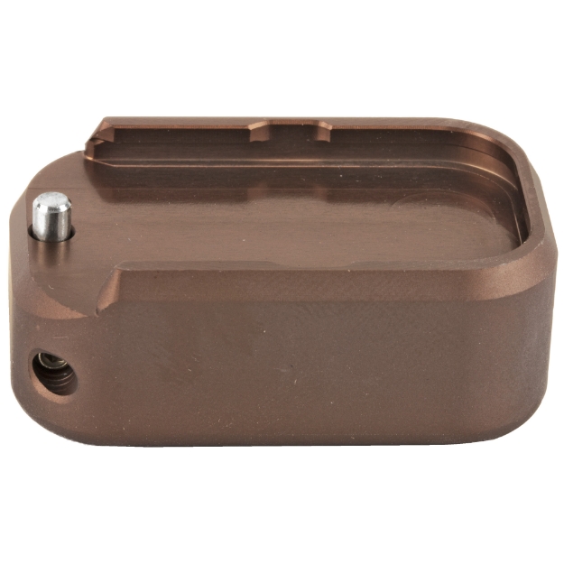 Picture of Taran Tactical Innovation Base Pad for Glock +0  Coyote Bronze Finish GBP940-0006