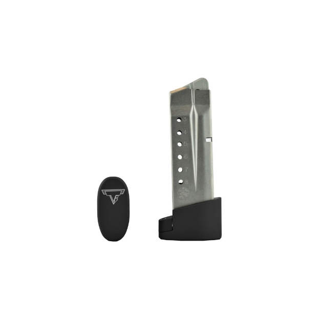 Picture of Taran Tactical Innovation Firepower Base Pad  Fits M&P Shield 9mm & 40SW  +1/+2  Flat Black Finish MPSB940-00