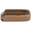 Picture of Taran Tactical Innovation Firepower Base Pad for Glock 43  +1  Coyote Bronze Finish GBP9-006