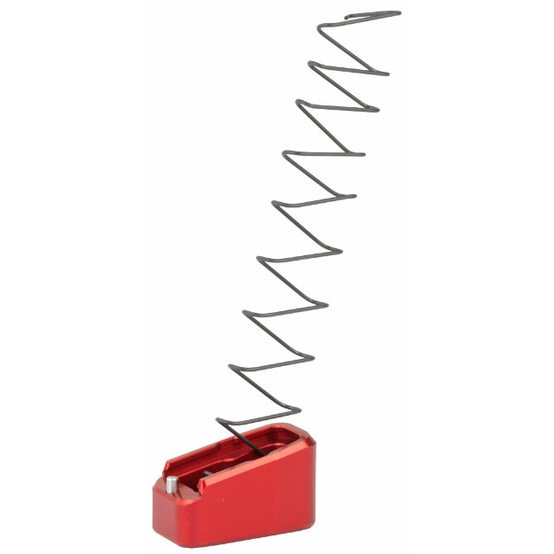 Picture of Taran Tactical Innovation Firepower Base Pad For Glock 43  +2  Red Finish GBP9-03