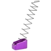 Picture of Taran Tactical Innovation Firepower Base Pad For Glock 43  +2  Titanium Purple Finish GBP9-08