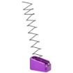 Picture of Taran Tactical Innovation Firepower Base Pad For Glock 43  +2  Titanium Purple Finish GBP9-08