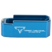 Picture of Taran Tactical Innovation PMAG Base Pad for AR15  +5  Blue Finish PMBP-02