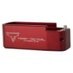 Picture of Taran Tactical Innovation PMAG Base Pad for AR15  +5  Red Finish PMBP-03