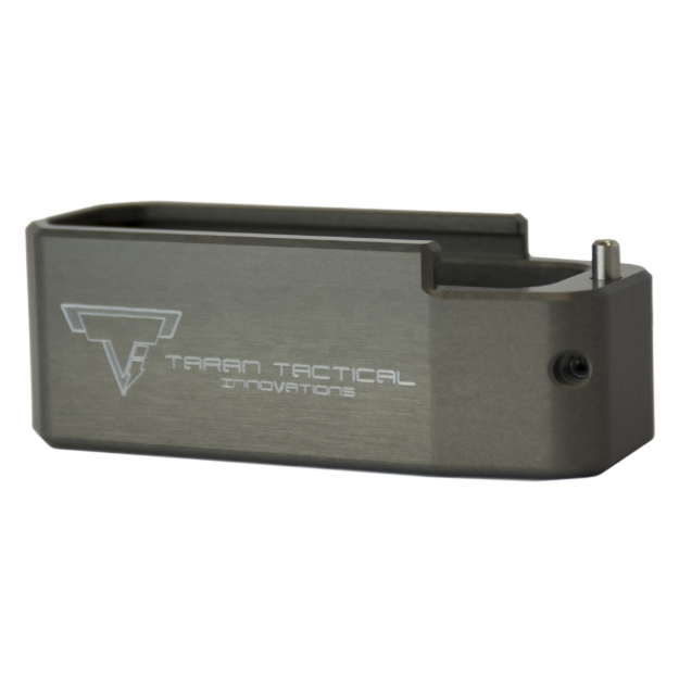 Picture of Taran Tactical Innovation PMAG Base Pad for AR15  +5  Titanium Gray PMBP-05