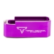 Picture of Taran Tactical Innovation PMAG Base Pad for AR15  +5  Titanium Purple PMBP-08