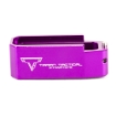 Picture of Taran Tactical Innovation PMAG Base Pad for AR15  +5  Titanium Purple PMBP-08