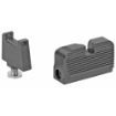 Picture of Taran Tactical Innovation Ultimate Fiber Optic Sight Set  Fits Glock MOS Co-Witness Height  Black Finish GSSF-003