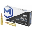 Picture of Maxim Defense Industries SBA Short Barrel Ammunition  7.62X39  117 Grain  Solid Copper Bullet  TUI (Tumble Upon Impact) Design  20 Round Box MXM-49003