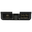 Picture of Battle Arms Development Dust Cover  Laser Engraved  Matte Finish  Black  Fits AR-15 BA-LS-DC-Smile Wait for Flash