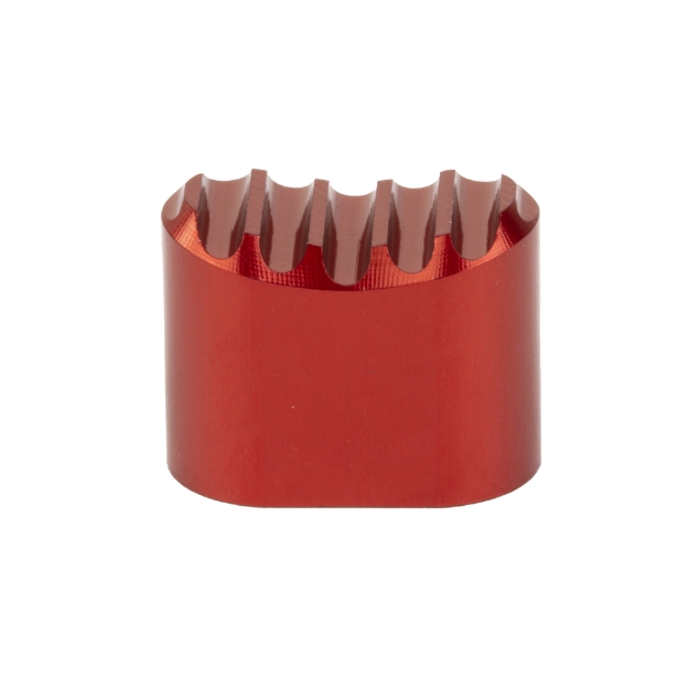 Picture of Battle Arms Development Enhanced Magazine Release  Anodized Finish  Red  Aluminum Construction BAD-EMR-R