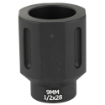 Picture of Battle Arms Development HEX FLASHCAN  Blast Diverter  9MM  Anodized Finish Black  1/2X28 Threaded BAD-FLASHCAN-6-1-2x28