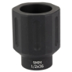 Picture of Battle Arms Development HEX FLASHCAN  Blast Diverter  9MM  Anodized Finish Black  1/2X36 Threaded BAD-FLASHCAN-6-1-2x36