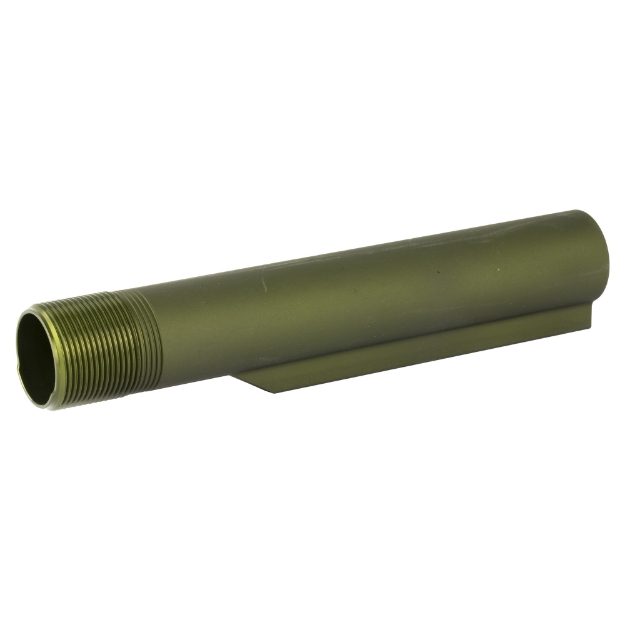Picture of Battle Arms Development Mil-Spec Buffer Tube  6 Position  Anodized Finish  Olive Drab Green  Fits AR-15  Aluminum Construction AR15RE-MIL-6C-ODG