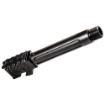 Picture of Battle Arms Development ONE:1 Barrel  Fits Glock 19 Gen 3 4 5 and 19X  9mm  Threaded and Fluted  Black Finish BAD-BBLG19BNFT