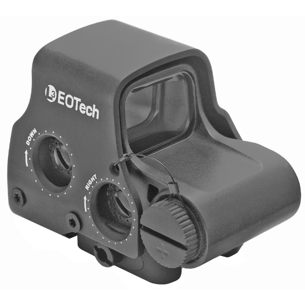 Picture of EOTech EXPS3 Holographic Sight  Red 68 MOA Ring with 1 MOA Dot Reticle  Side Button Controls  Quick Disconnect Mount  Night Vision Compatabile  Black Finish EXPS3-0