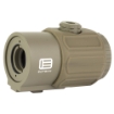 Picture of EOTech G43  3X Magnifier  QD Mount  Switch to Side  34mm   Matte Finish  Tan  Includes Mount G43.STSTAN
