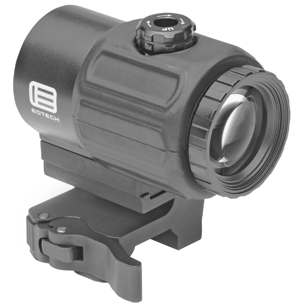 Picture of EOTech G43  Magnifier  3X  QD Mount  Switch to Side  Tool-Free Vertical and Horizontal Adjustments  Black  34mm G43.STS