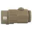 Picture of EOTech G45 Magnifier  5X  QD Mount  Switch to Side  34mm  Matte Finish  Tan  Includes Mount G45.STSTAN