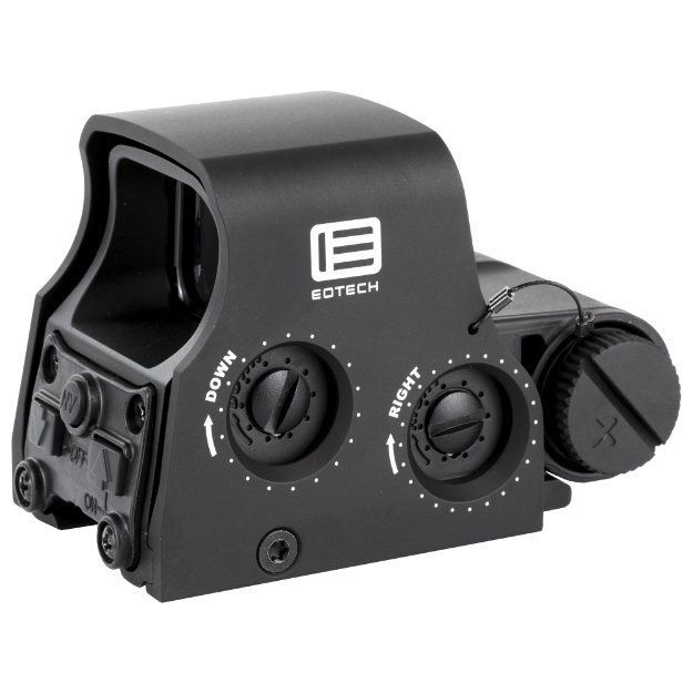 Picture of EOTech XPS3 Holographic Sight  Red 68 MOA Ring With 2 1 MOA Dots Reticle  Rear Button Controls  Night Vision Compatible  Black Finish XPS3-2